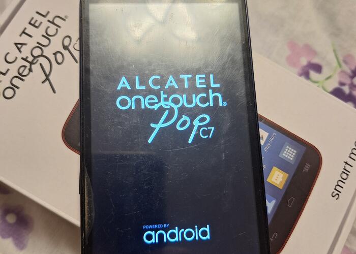Grajewo ogłoszenia: Telefon Alcatel One Touch pop7c w używanym stanie.w zestawie...